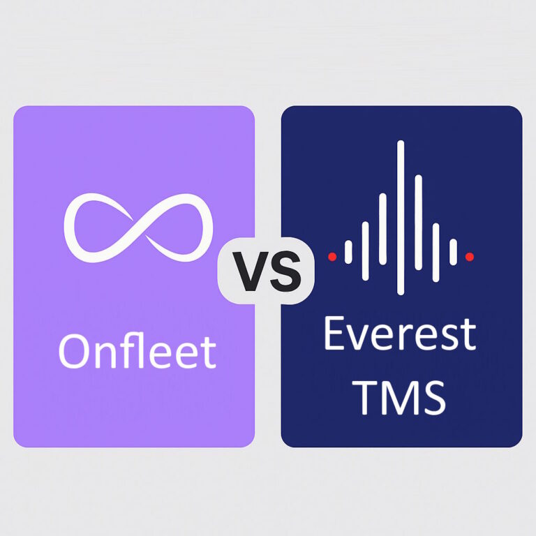 Everest TMS vs Onfleet: which TMS to choose in 2025?