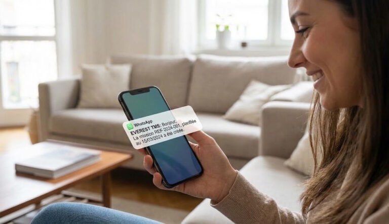 Configurer WhatsApp Business sur Everest TMS