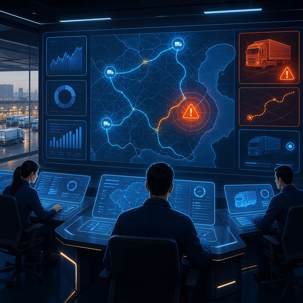 TMS et IA : 5 cas d'usage concrets qui transforment le dispatch aujourd'hui